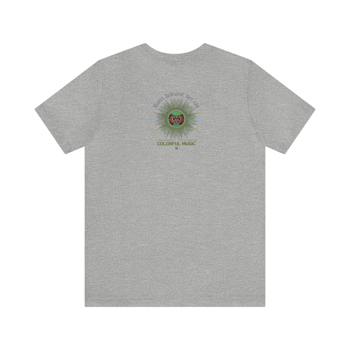 Unisex Jersey Short Sleeve Tee: "Monarch" in F#