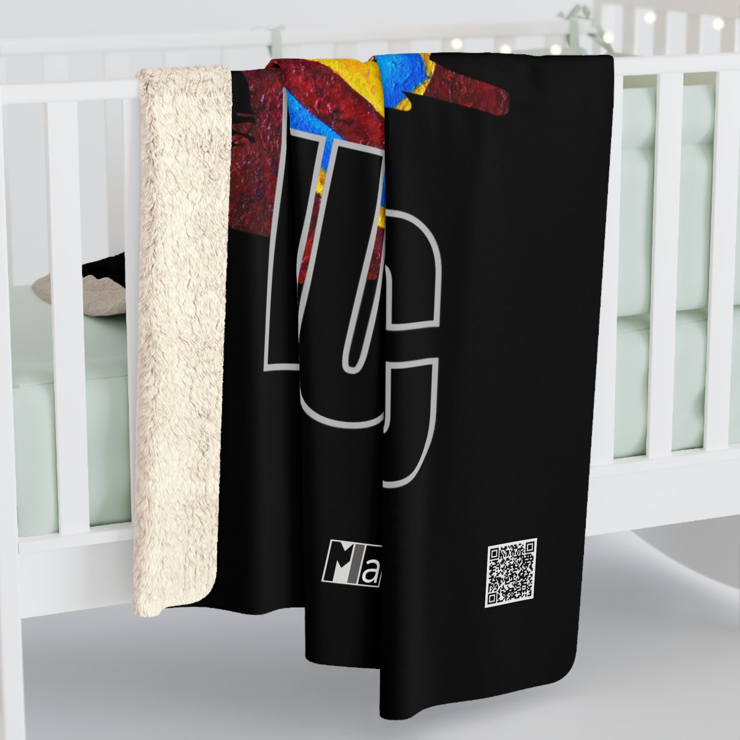 Copy of Sherpa Fleece Blanket Colorful Music: "Harmonic Progression" in C