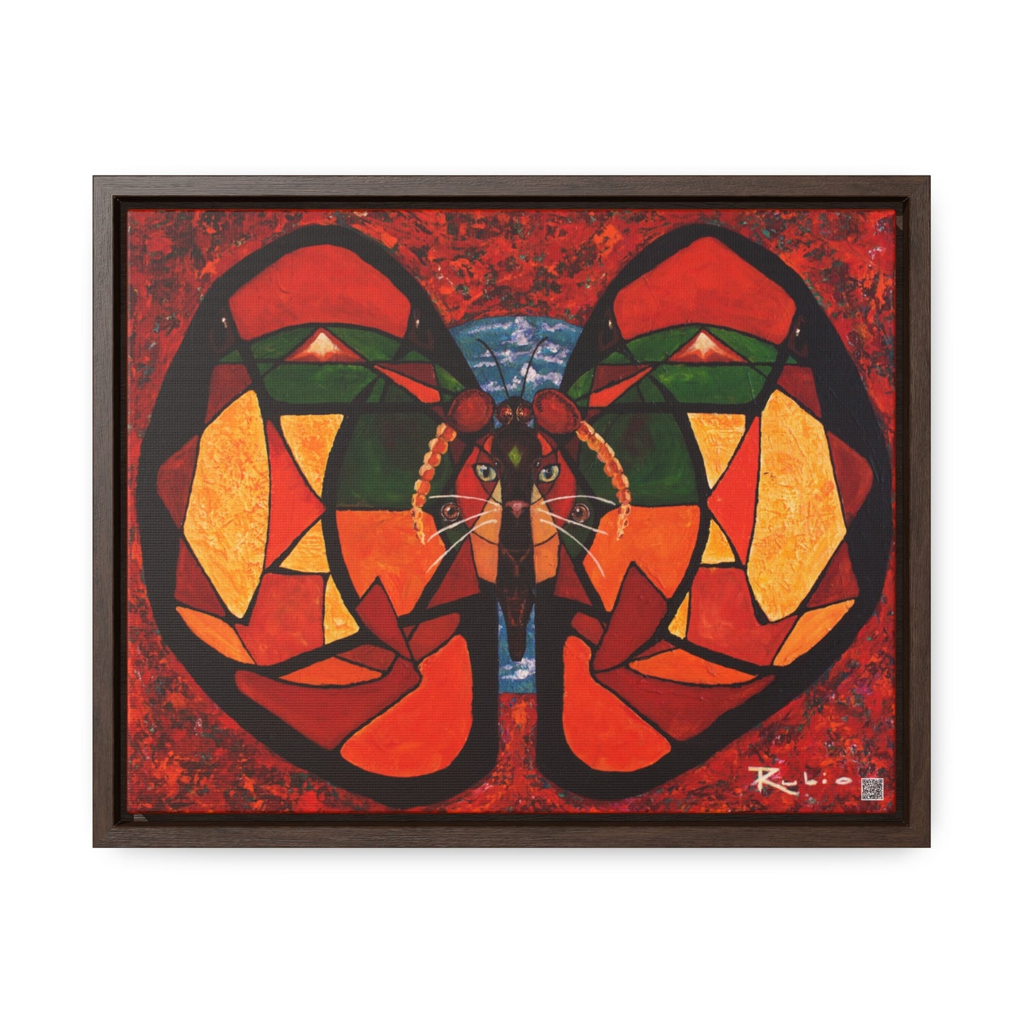 Colorful Music: First Season - Canvas Gallery "Butterfly Nahual" in D Major