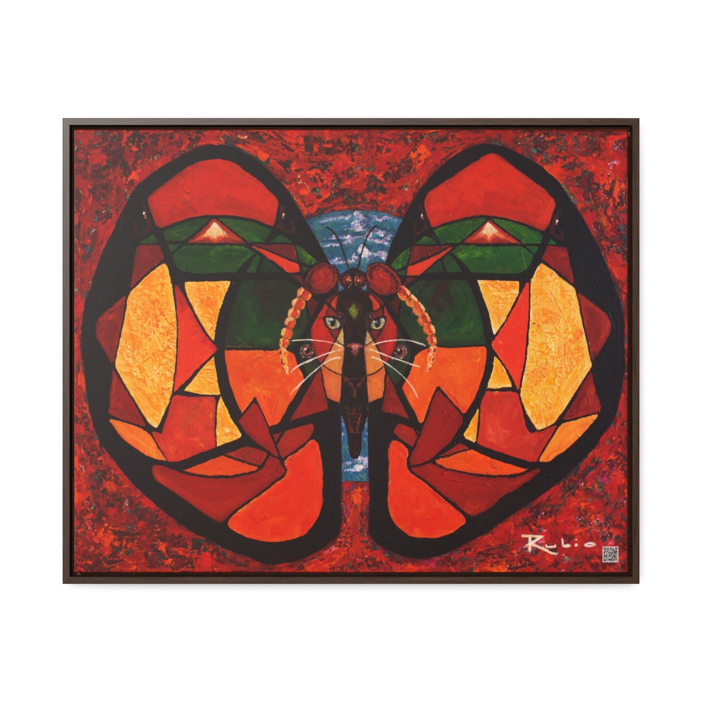Colorful Music: First Season - Canvas Gallery "Butterfly Nahual" in D Major