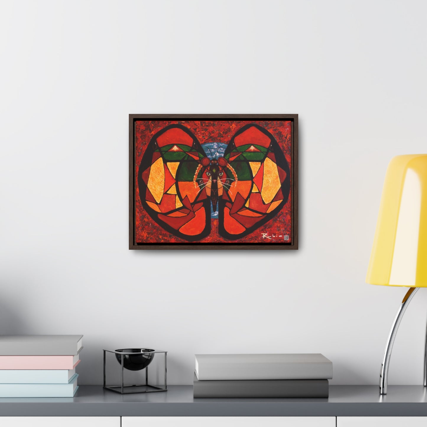 Colorful Music: First Season - Canvas Gallery "Butterfly Nahual" in D Major
