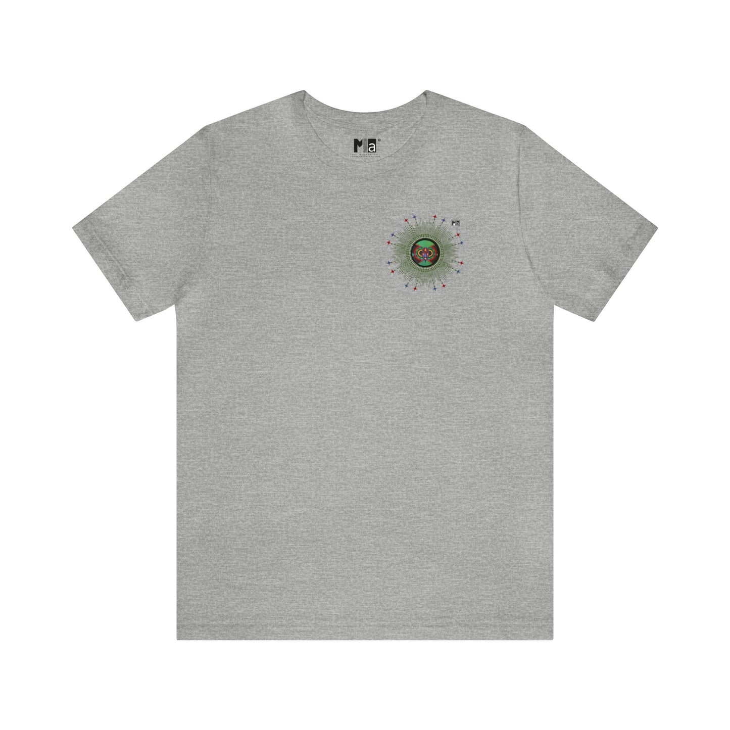 Unisex Jersey Short Sleeve Tee: "Monarch" in F#