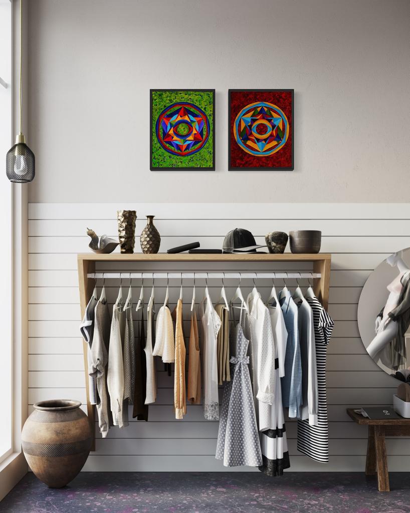 Colorful Music: First Season - 2023 Canvas Gallery "Harmonic Progression"in F"