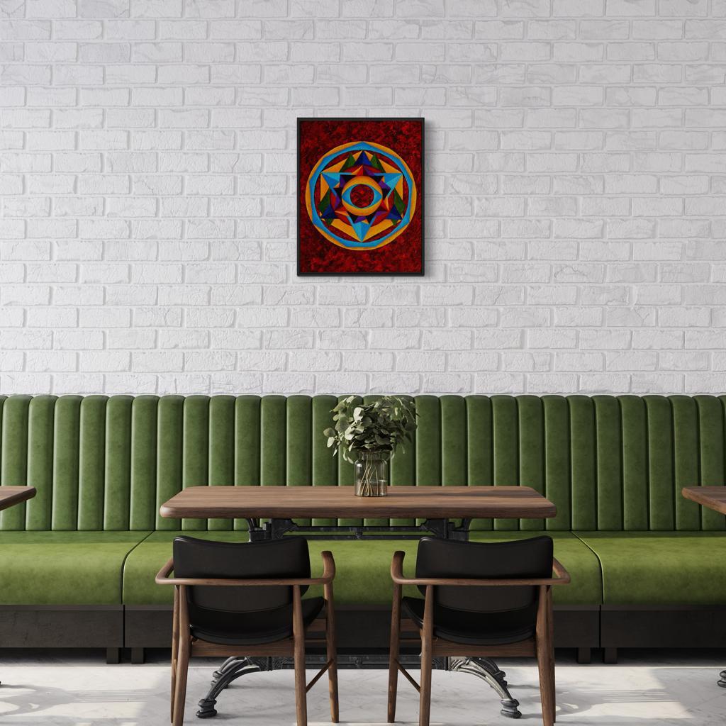Colorful Music: First Season - Canvas Gallery "Harmonic Progression" in C