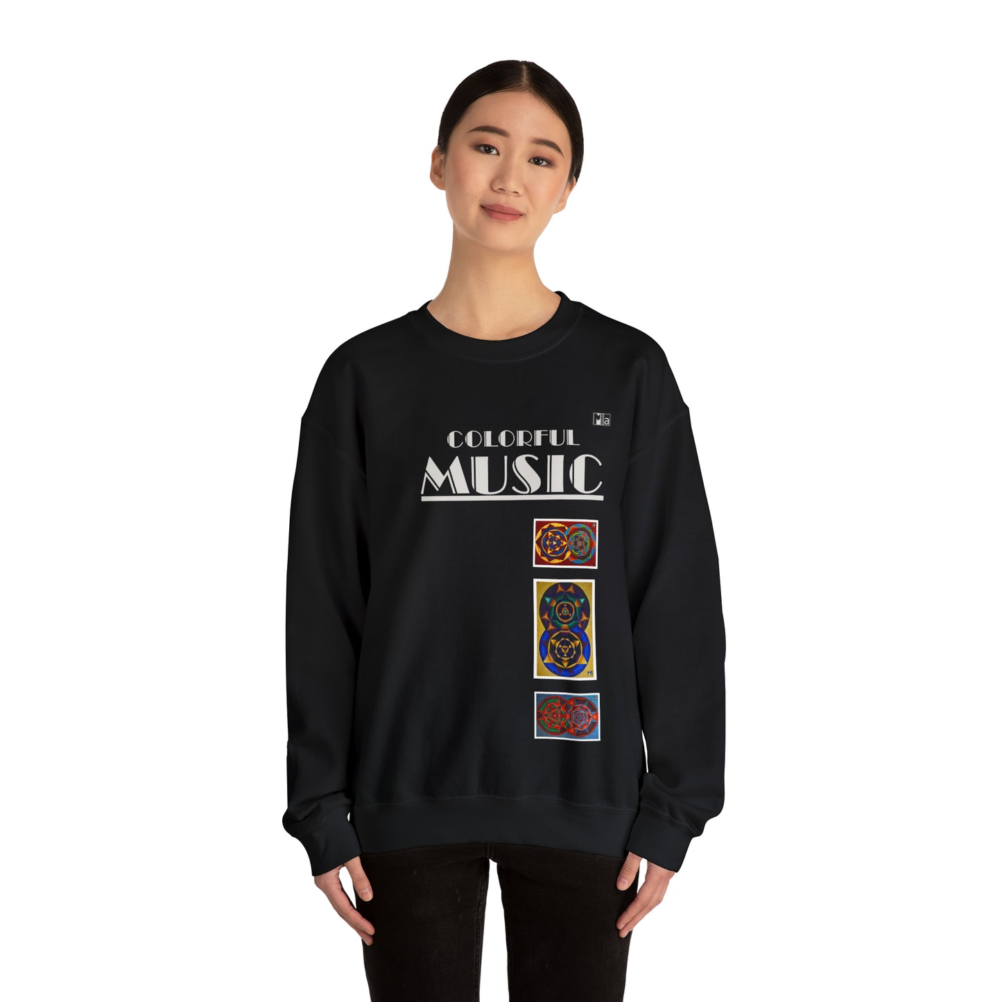 Unisex Heavy Blend™ Crewneck Sweatshirt chords of C, E & E