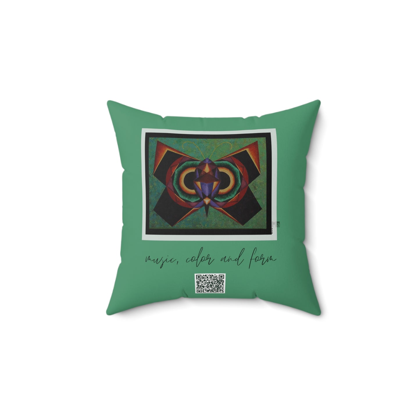 Spun Polyester Square Pillow