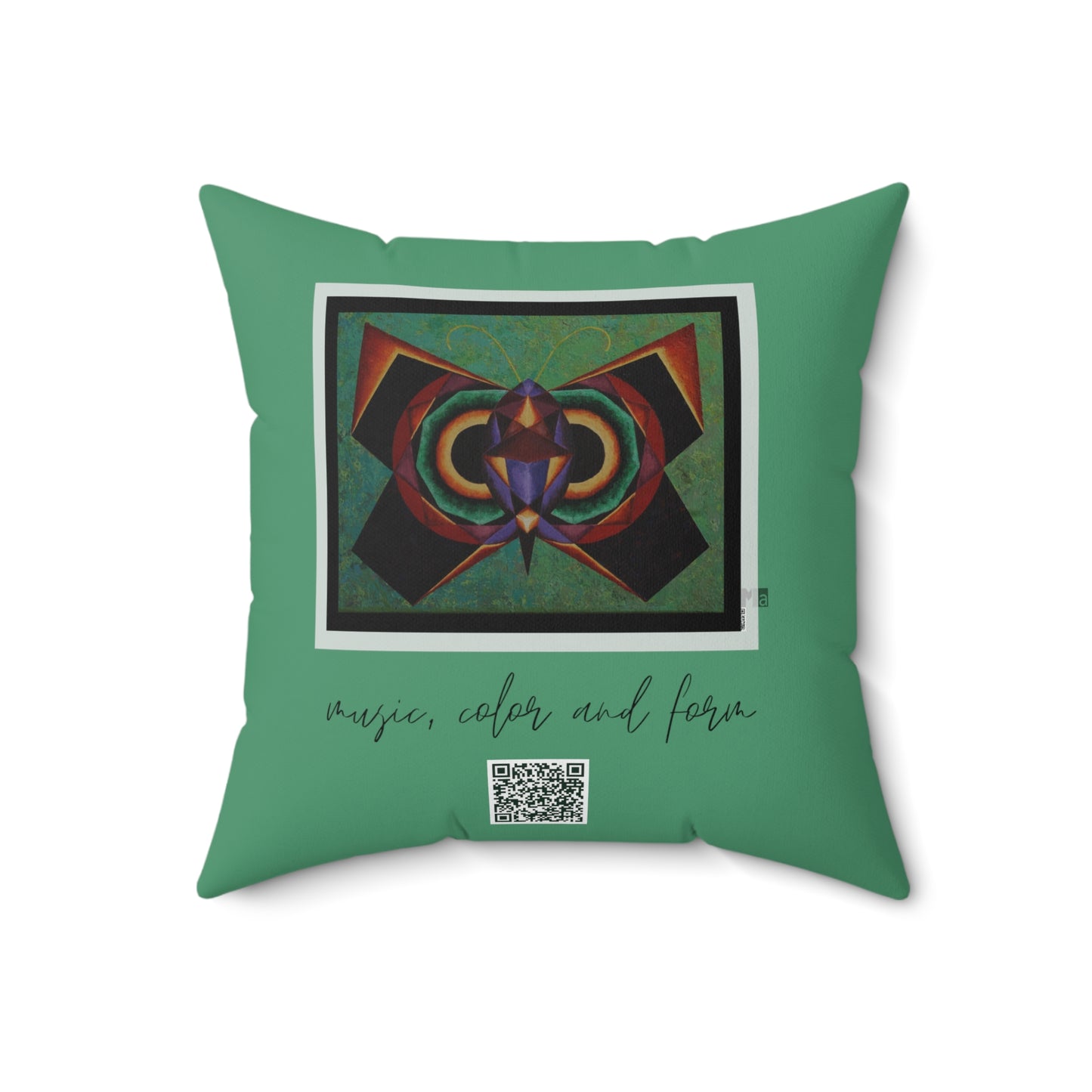 Spun Polyester Square Pillow