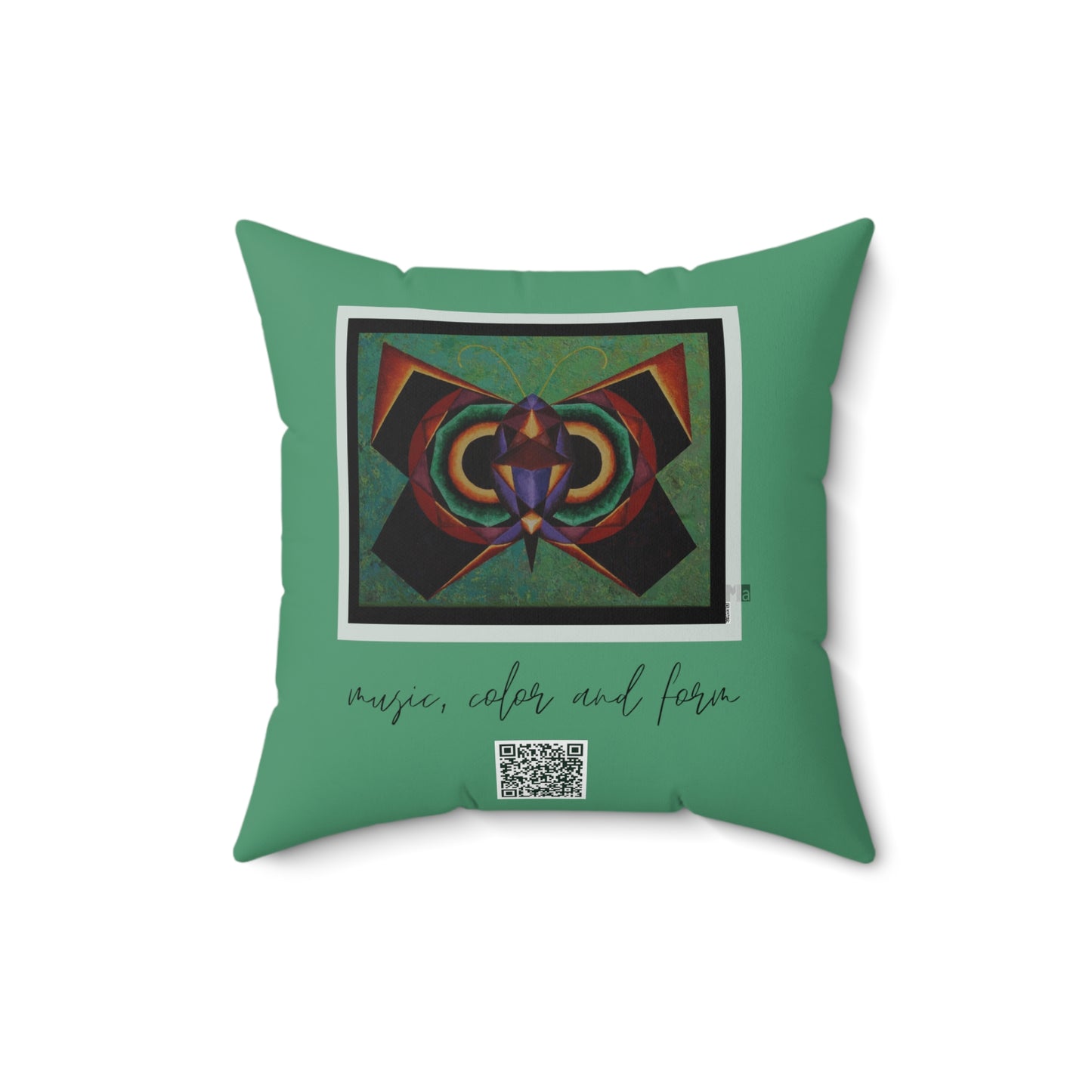 Spun Polyester Square Pillow