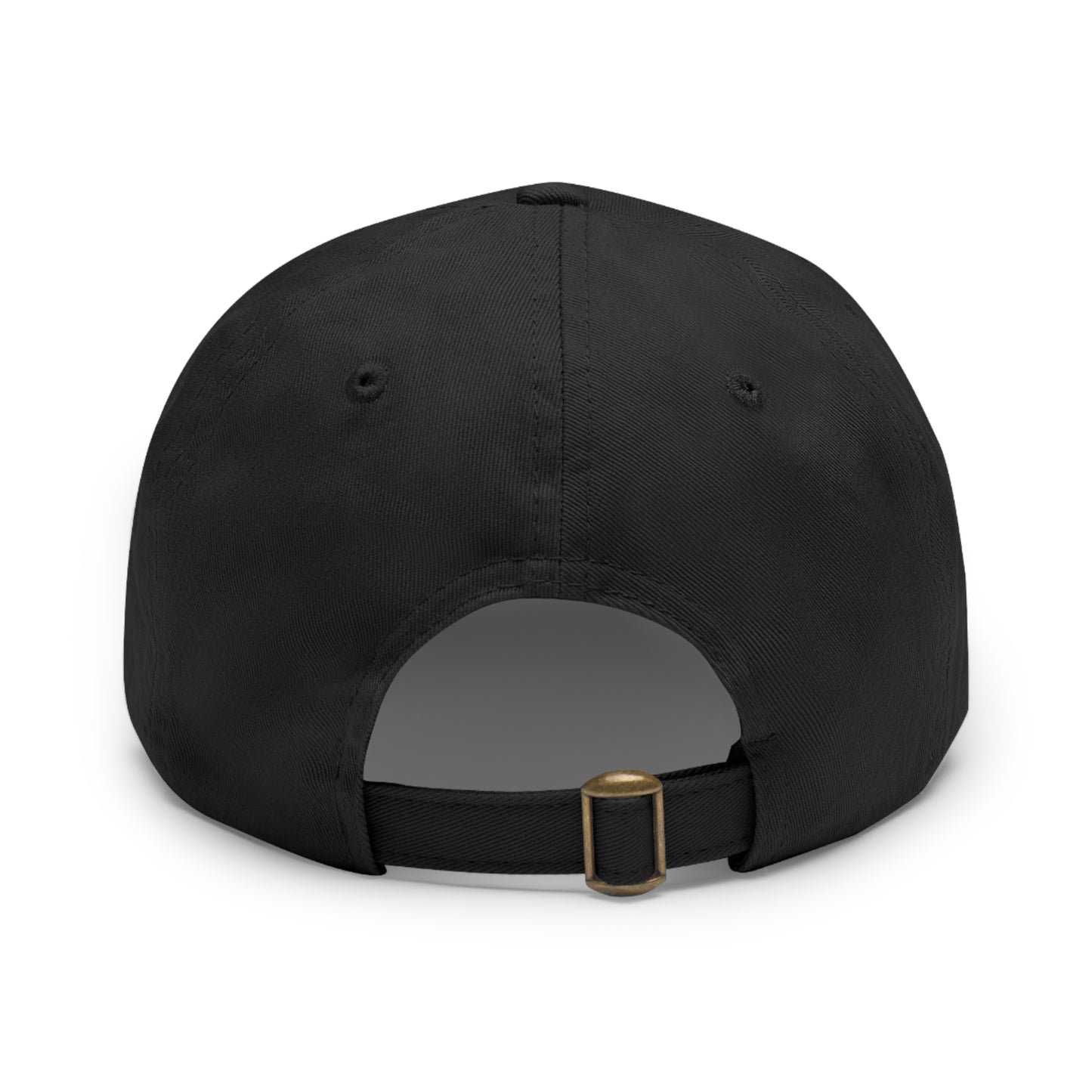 Dad Hat with Leather Patch (Round) "Harmonic Progression" in C