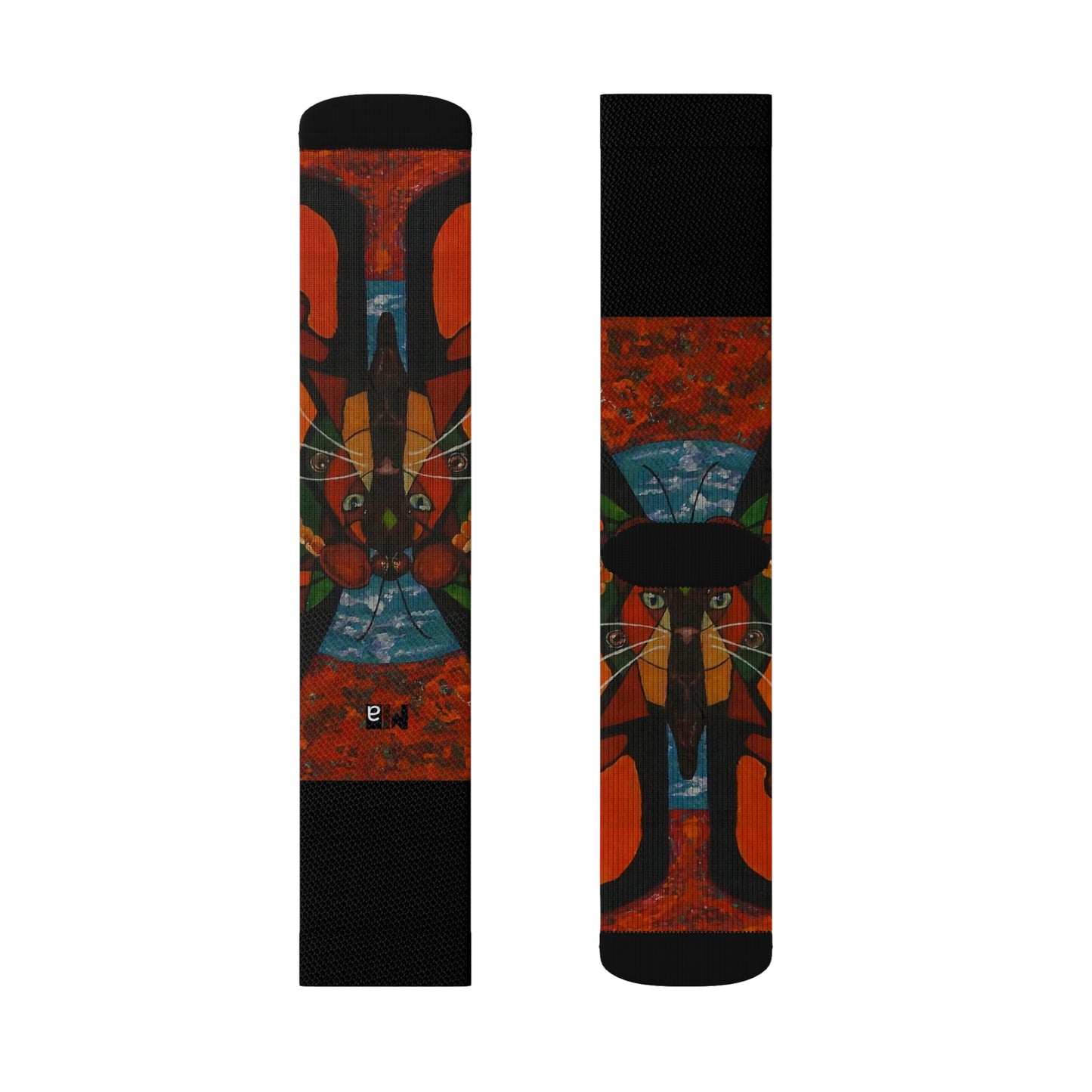 Sublimation Socks Tough Cases Colorful music: "Butterfly Nahual" in D Major