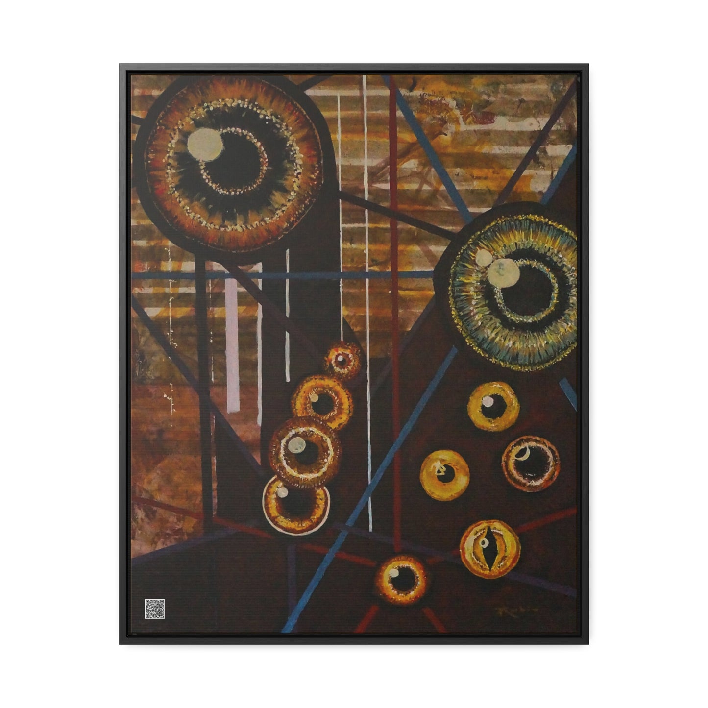 Colorful Music: First Season - 2023 Canvas Gallery  "Eyes"