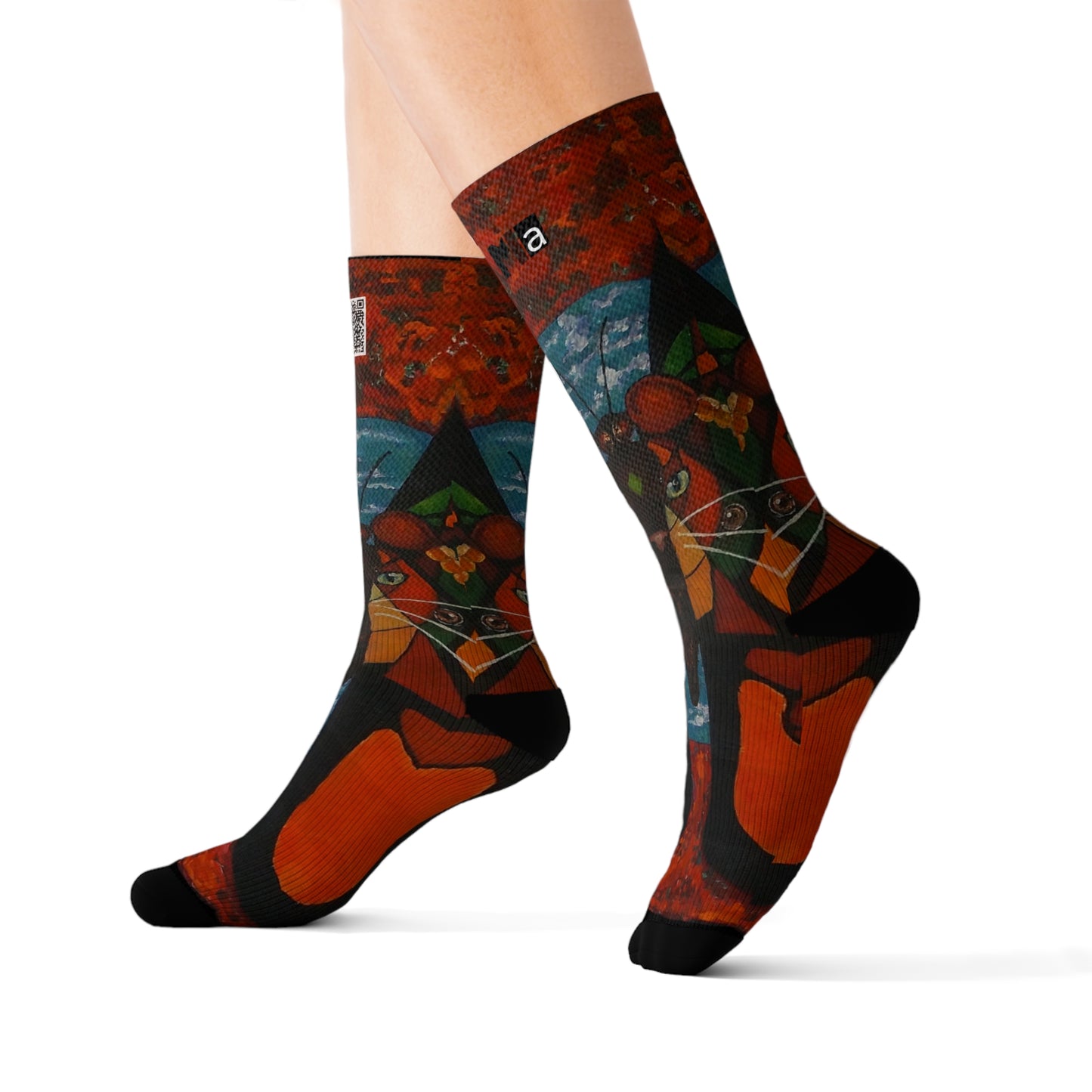 Sublimation Socks Tough Cases Colorful music: "Butterfly Nahual" in D Major