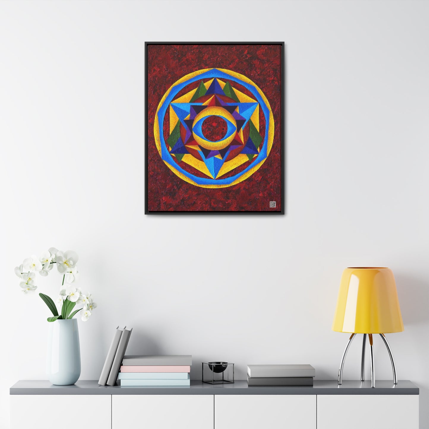 Colorful Music: First Season - Canvas Gallery  "Harmonic Progression" in C