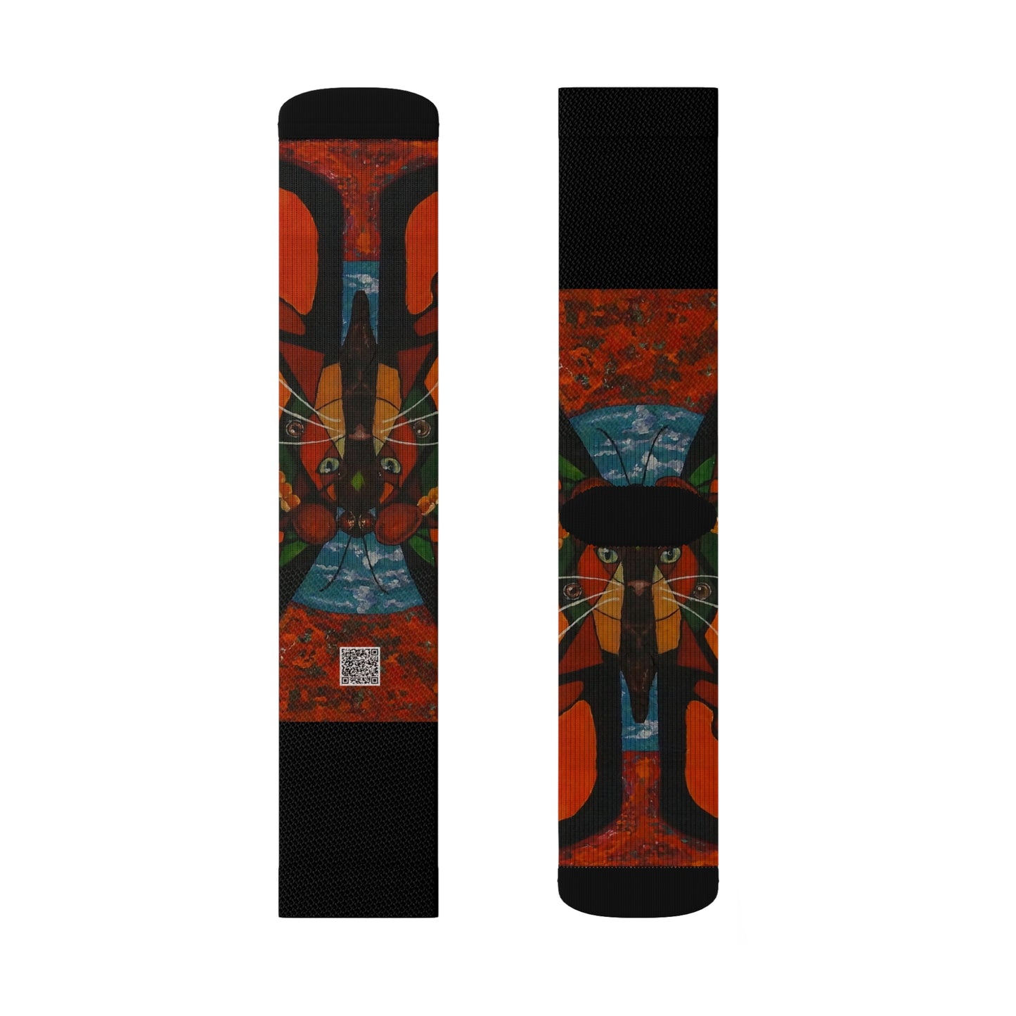 Sublimation Socks Tough Cases Colorful music: "Butterfly Nahual" in D Major