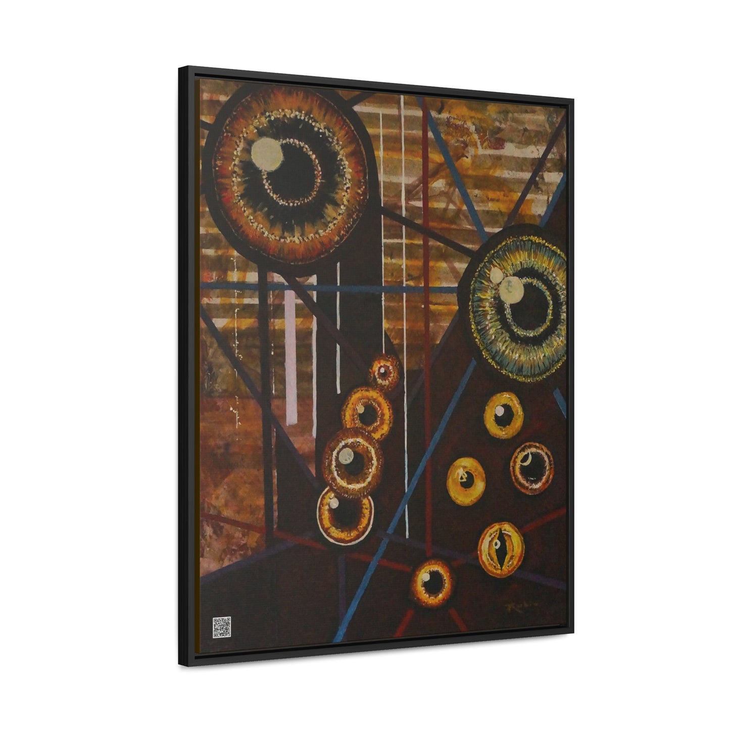 Colorful Music: First Season - 2023 Canvas Gallery  "Eyes"