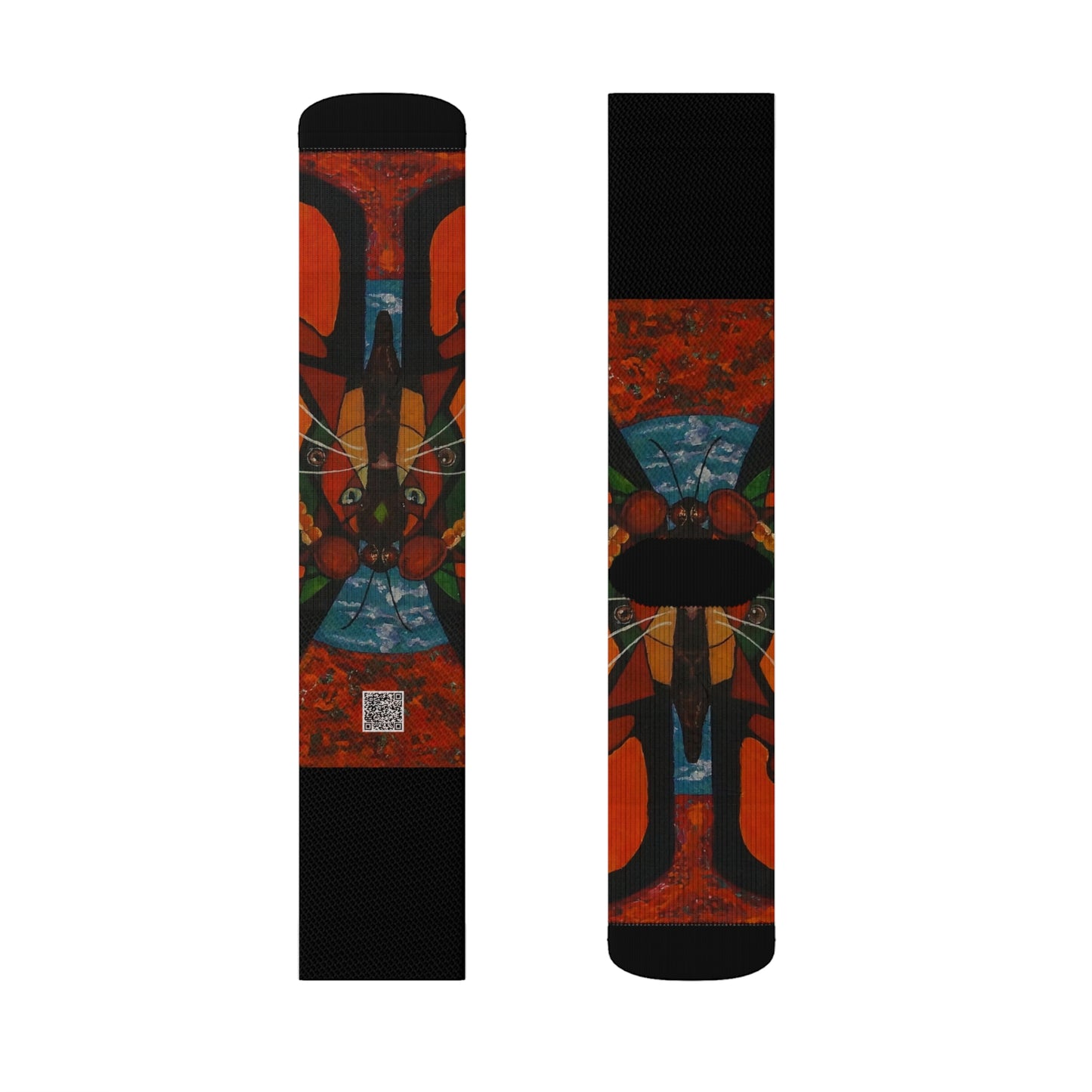 Sublimation Socks Tough Cases Colorful music: "Butterfly Nahual" in D Major