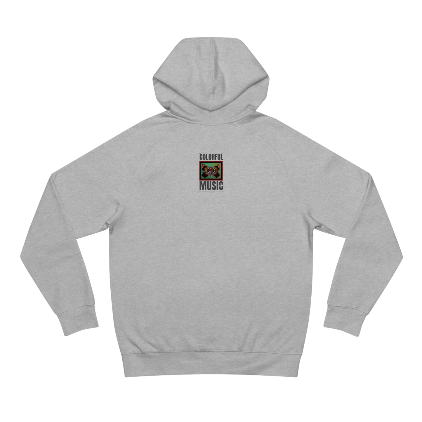 Unisex Supply Hoodie Colorful Music: "Monarch" in F#