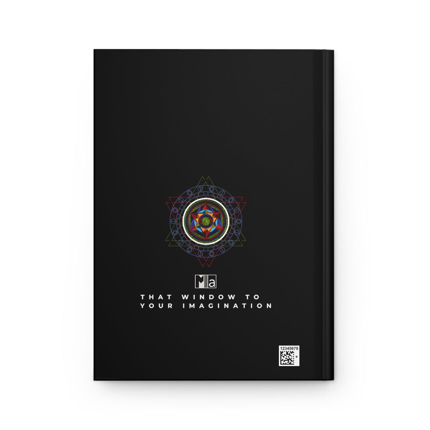 Hardcover Journal Matte Colorful music: "Harmonic Progression" in F  & "Harmonic Progression" in C