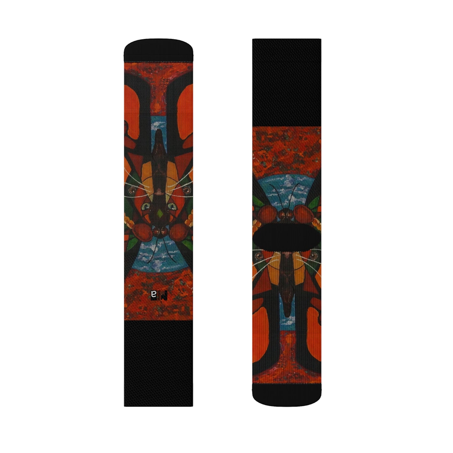 Sublimation Socks Tough Cases Colorful music: "Butterfly Nahual" in D Major