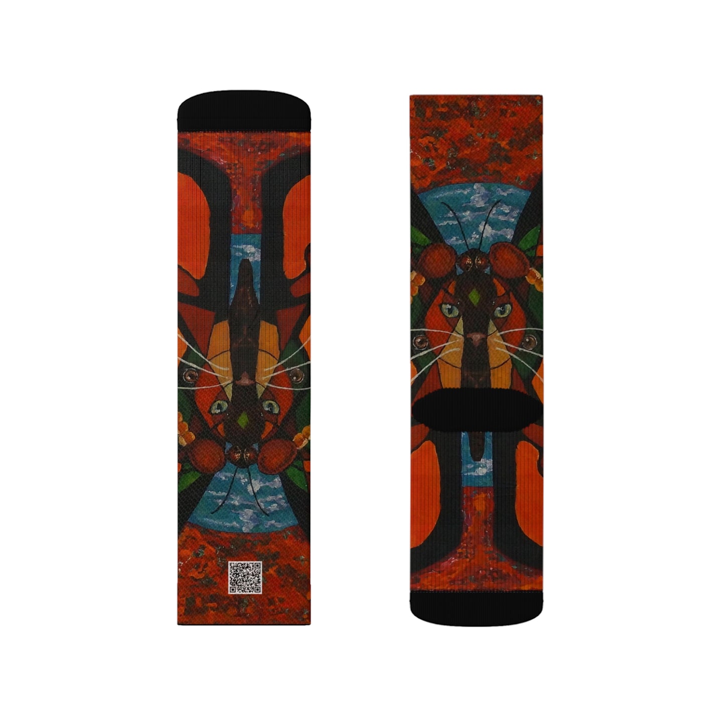 Sublimation Socks Tough Cases Colorful music: "Butterfly Nahual" in D Major