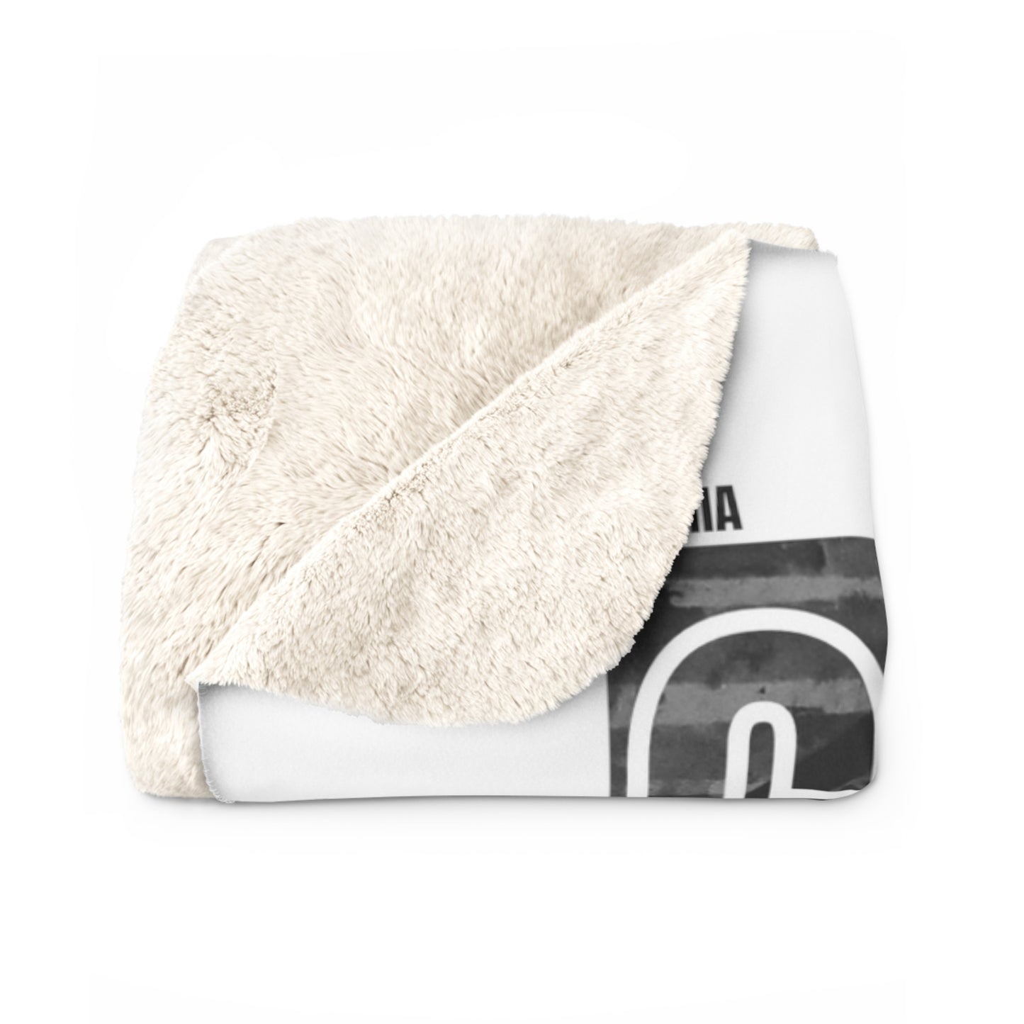 Sherpa Fleece Blanket Colorful Music: Eyes