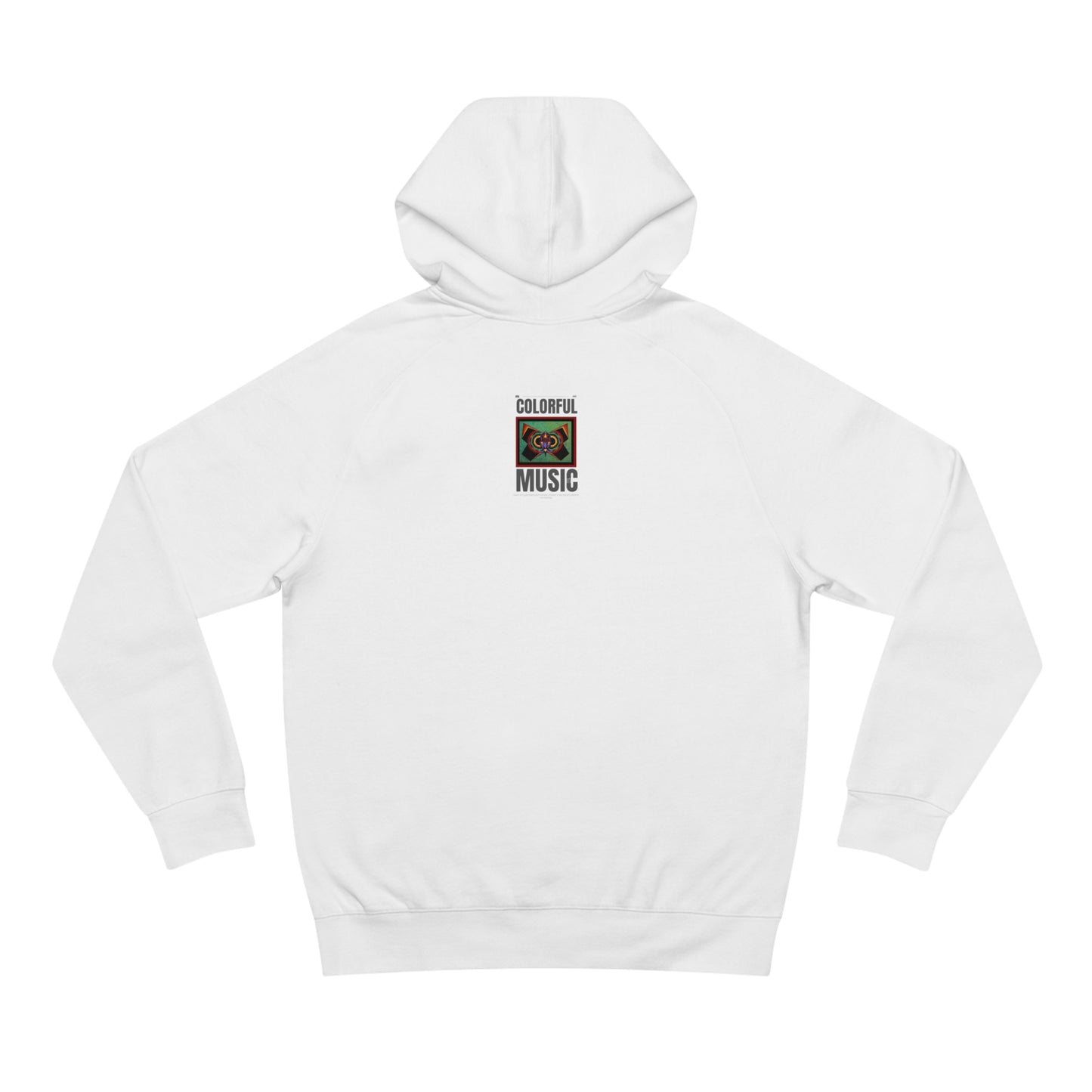 Unisex Supply Hoodie Colorful Music: "Monarch" in F#